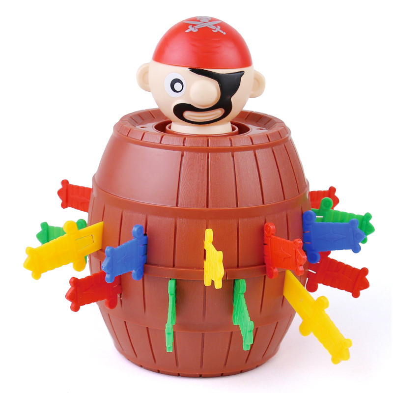 Board Game Pirates - Gra planszowa Piraci, Gry rodzinne Montessori,