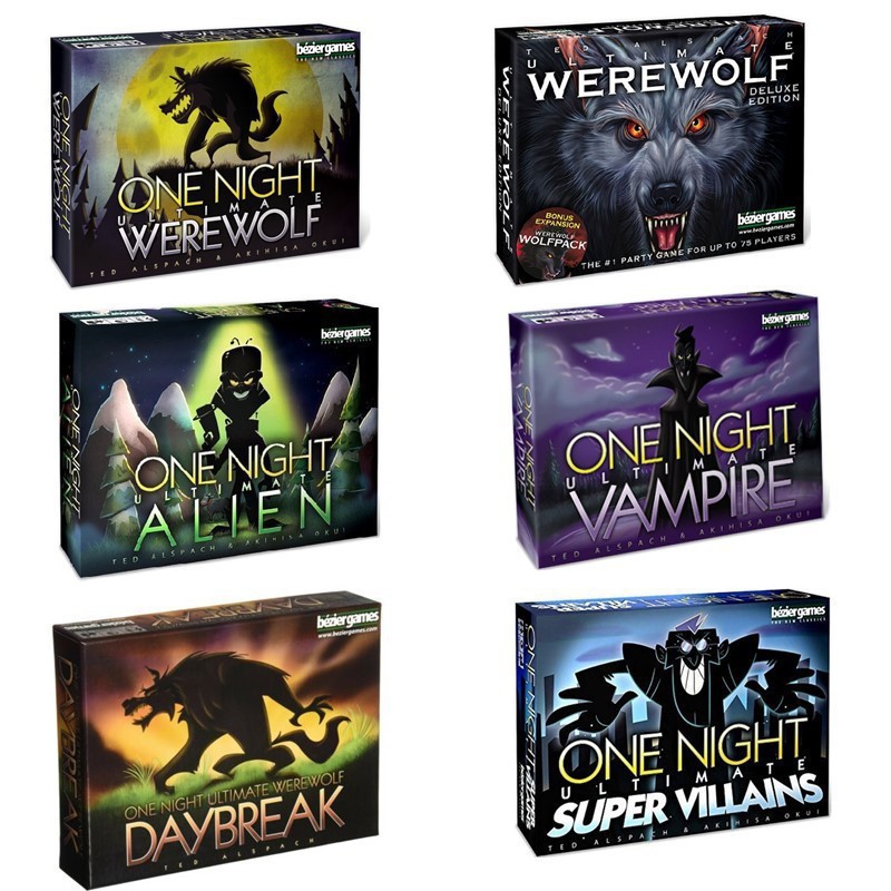 Board Game Villainous - Gra imprezowa One Night Ultimate Werewolf