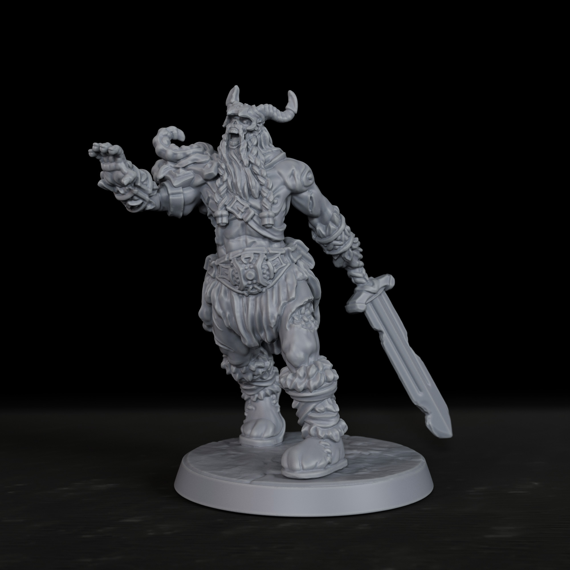 Board Game Zombie - Miniaturowa figurka zombie z RPG -