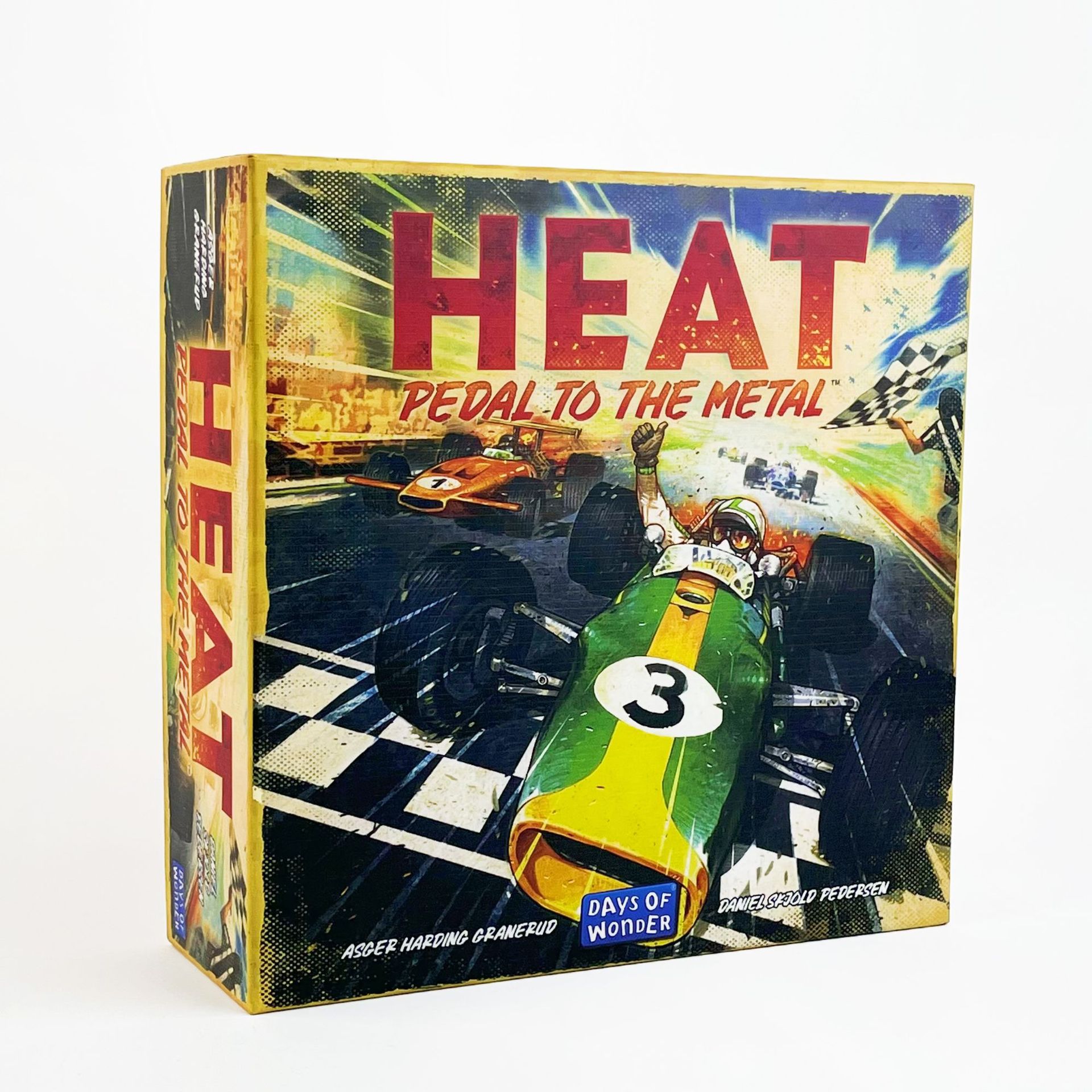 Board Game Heat - HEAT: Full Throttle — Szybka, ekscytująca,