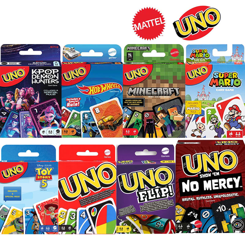 Board Game Heat - Mattel Games UNO Flip! Karty do