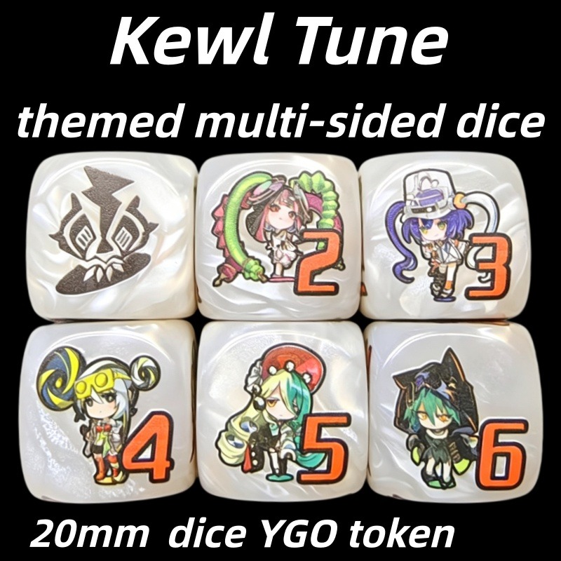 Game Token Counter - Yu-Gi-Oh! Kewl Tune Obrotowa Wielostronna Gra