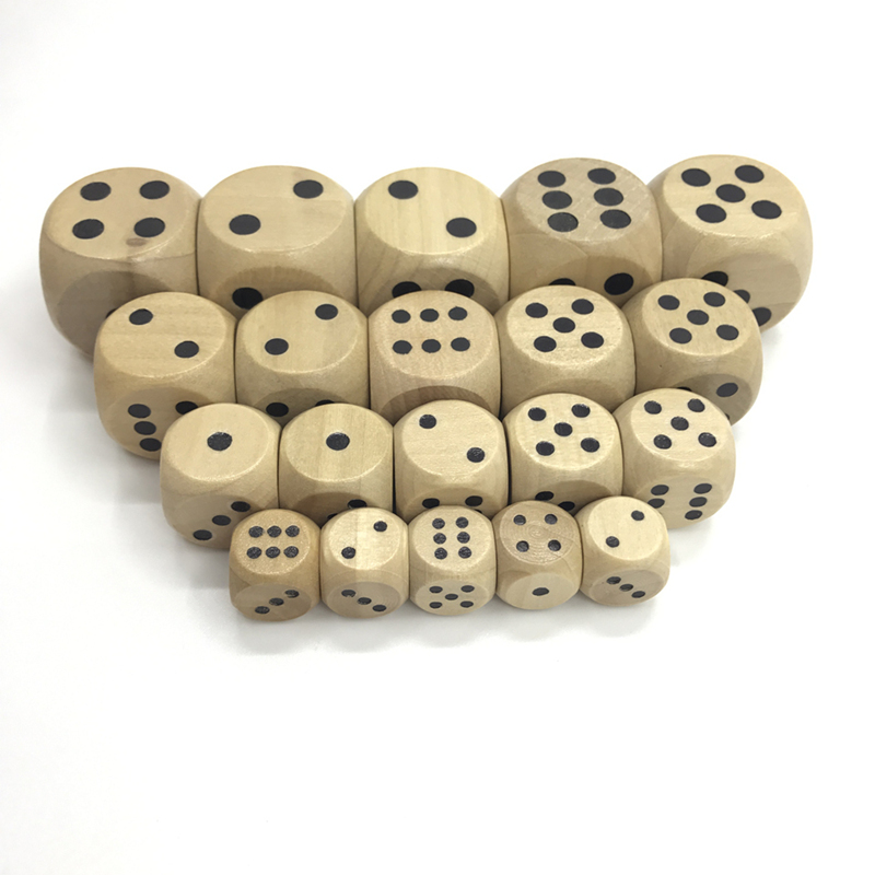 Dice Tower Wooden - Nowe opakowanie 100 sztuk gier, kości