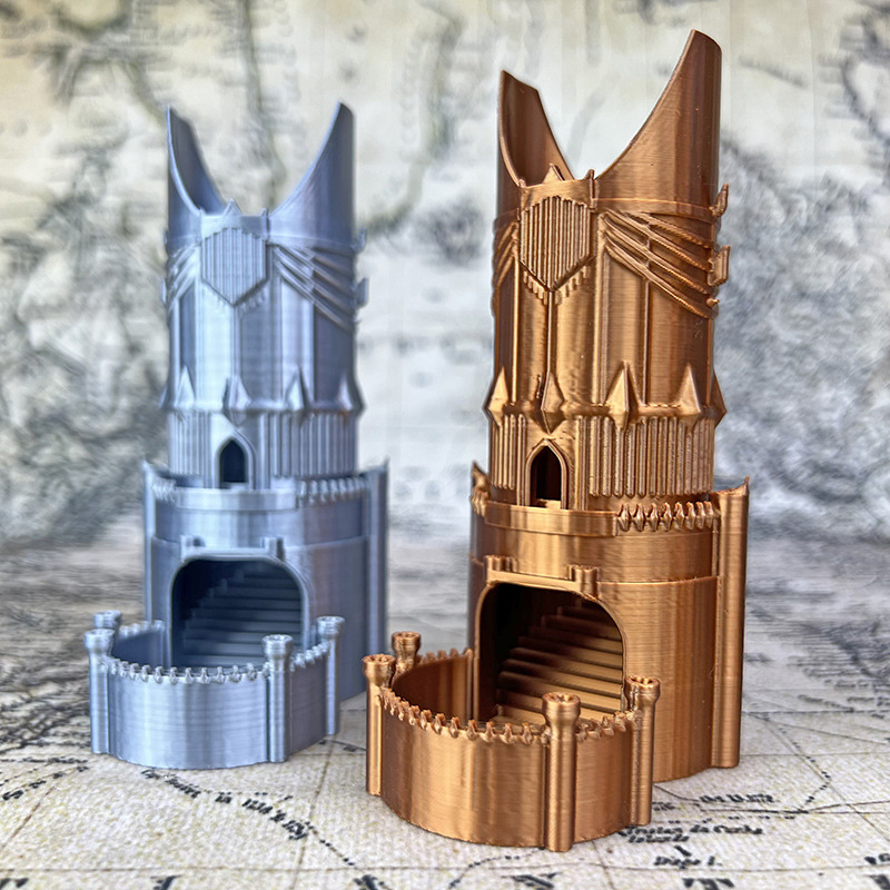 Dice Tower Wooden - 1 szt./zestaw Wieża na kości do