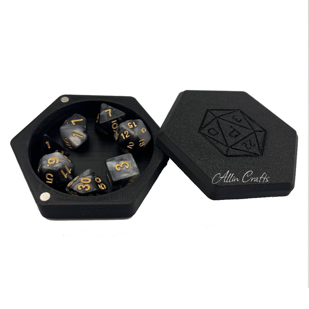Board Game Roleplay - Taca na kości DND, pudełko na