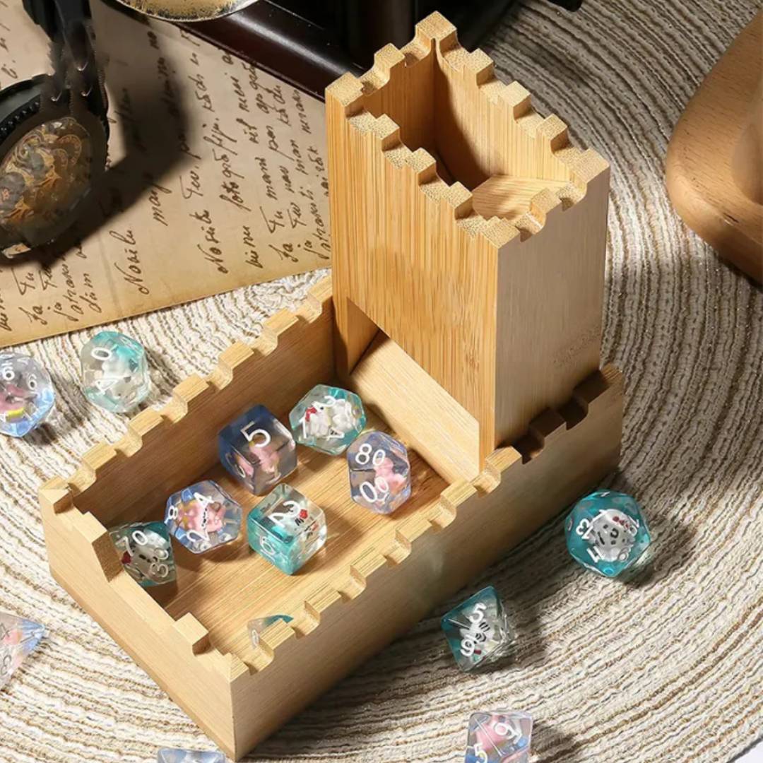 Drewniana Wieża na Kości Skład – Dice Tower Wooden recenzja i cena