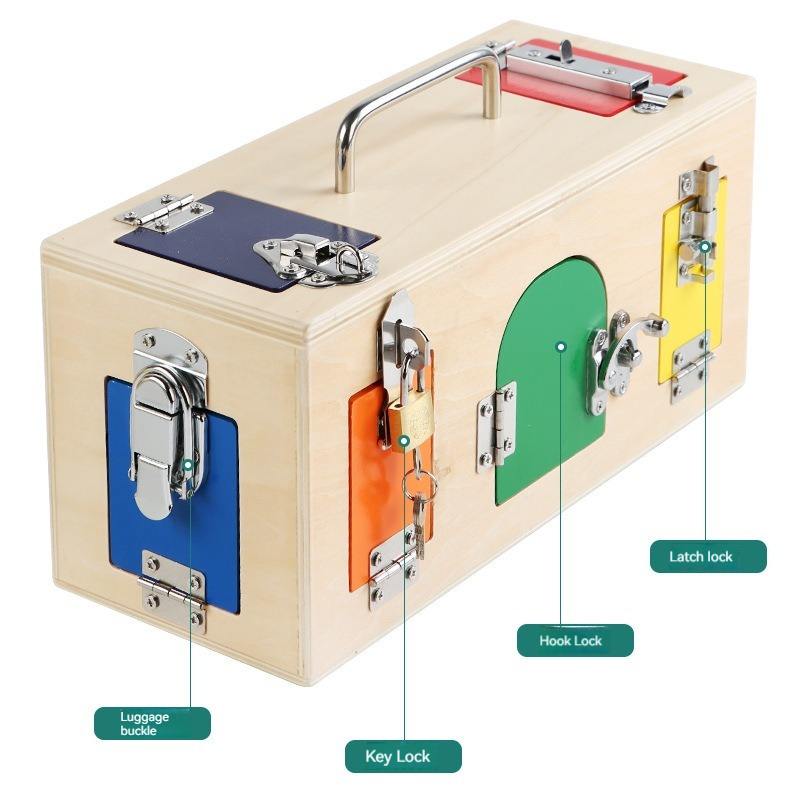 Zabawka Montessori Lock Box Dr – Board Game Life recenzja i cena