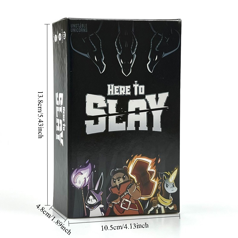 Niestabilne Gry Slay Sleigh Fi – Board Game Here To Slay recenzja i cena