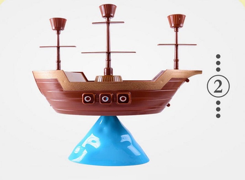 Statek piracki balans gra Litt – Board Game Pirates recenzja i cena