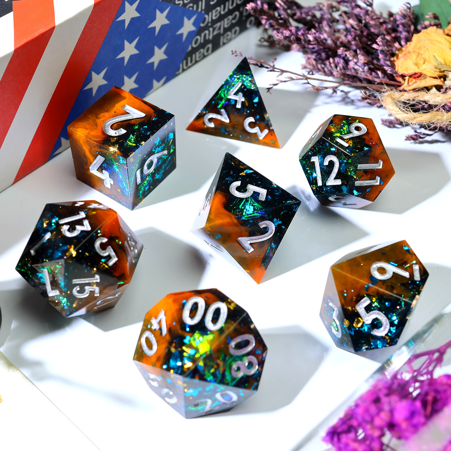 Ręcznie Robione Kostki do D&D  – Board Game Roleplay recenzja i cena