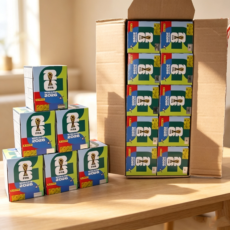 Paczki naklejek Panini na Puch – Board Game Book recenzja i cena