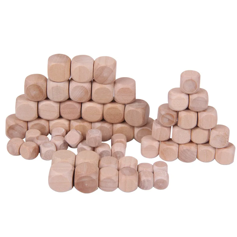 10 sztuk D6 6-stronne puste ko – Dice Tower Wooden recenzja i cena