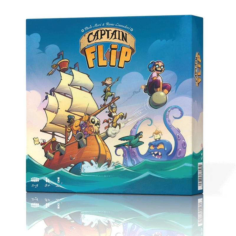 Gra planszowa Captain Flip: Po – Board Game Pirates recenzja i cena