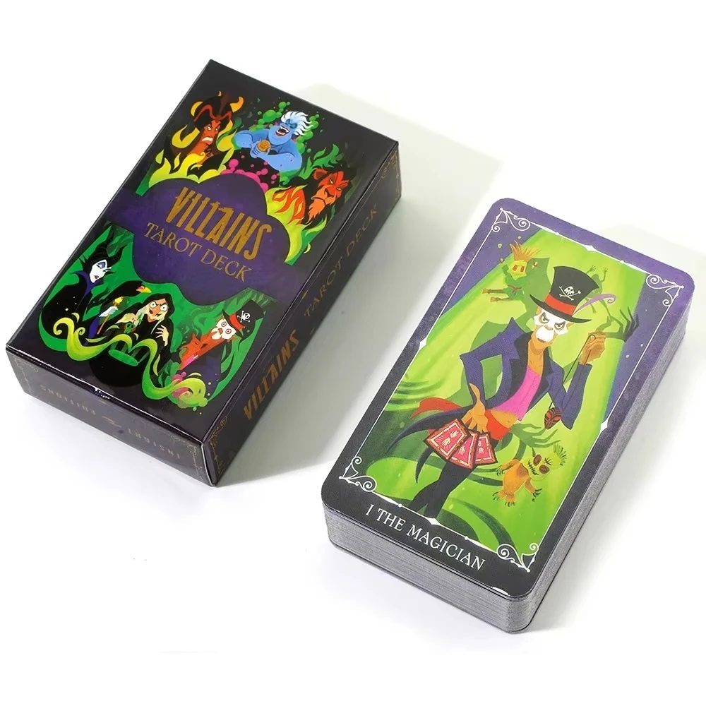 78 szt. Tarot Złoczyńców Wysok – Board Game Villainous recenzja i cena