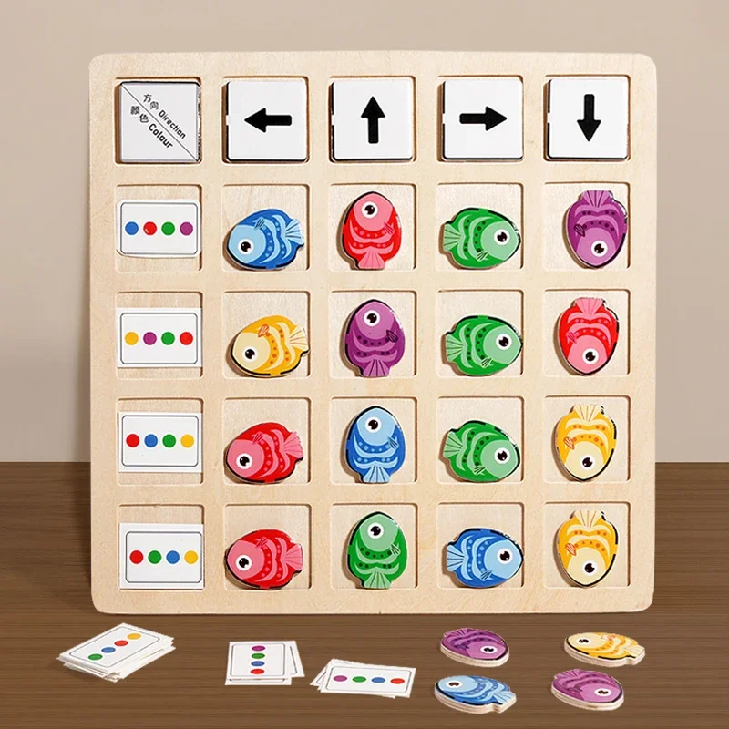 Drewniane zabawki Montessori d – Board Game Nature recenzja i cena