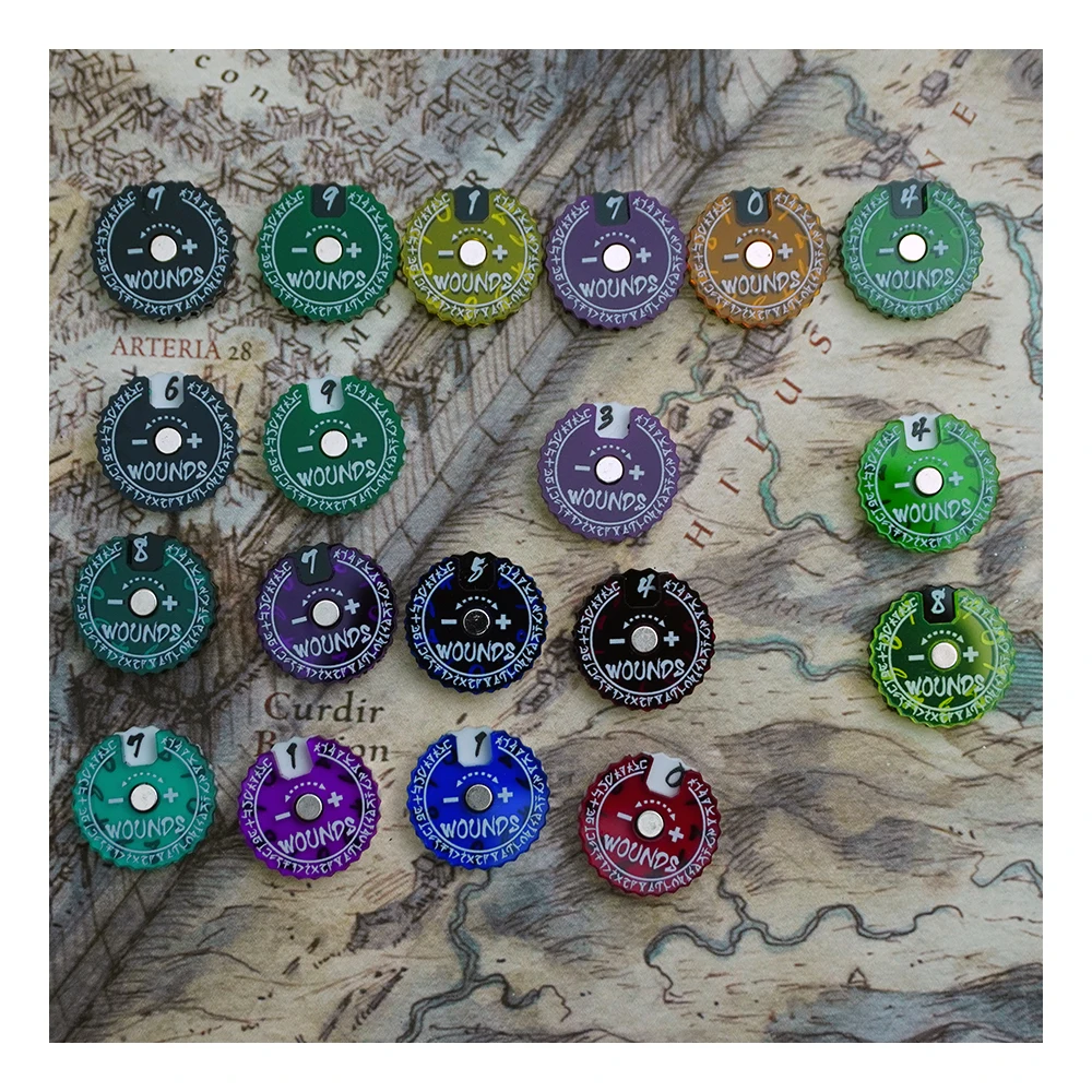 20mm Wounds Tracker 1 zestaw/J – Game Token Counter recenzja i cena