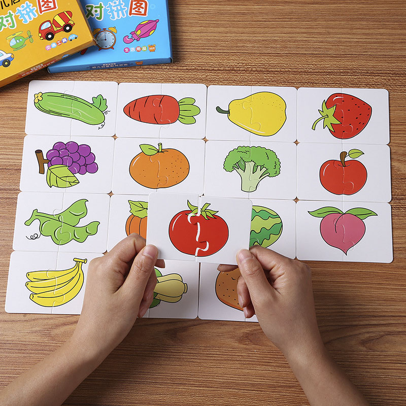 32PCS Toddler Card Match Game  – Board Game Life recenzja i cena