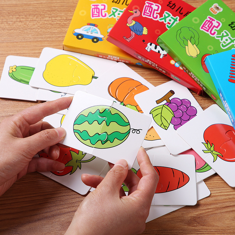 32PCS Toddler Card Match Game  – Board Game Life recenzja i cena