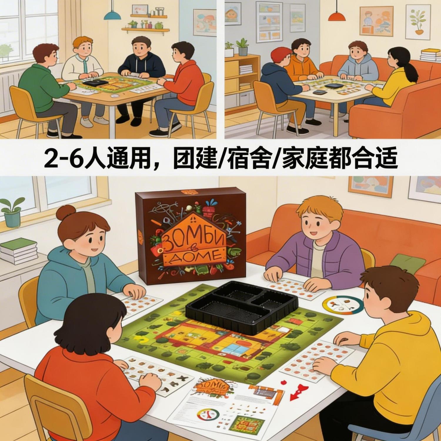 Rosyjska wersja gry planszowej – Board Game Zombie recenzja i cena