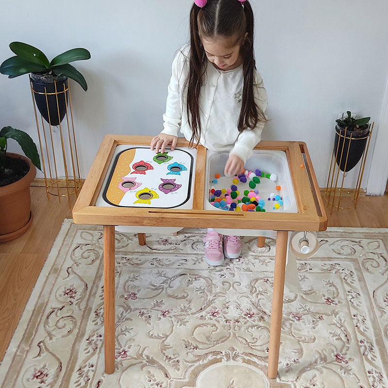 Gry Montessori dla dzieci Tren – Board Game Nature recenzja i cena